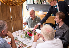 Ook voor John Verbruggen (Verbruggen Paddenstoelen) en Kevin Kuysters (Universiteit Wageningen) was dit een inspirerend moment